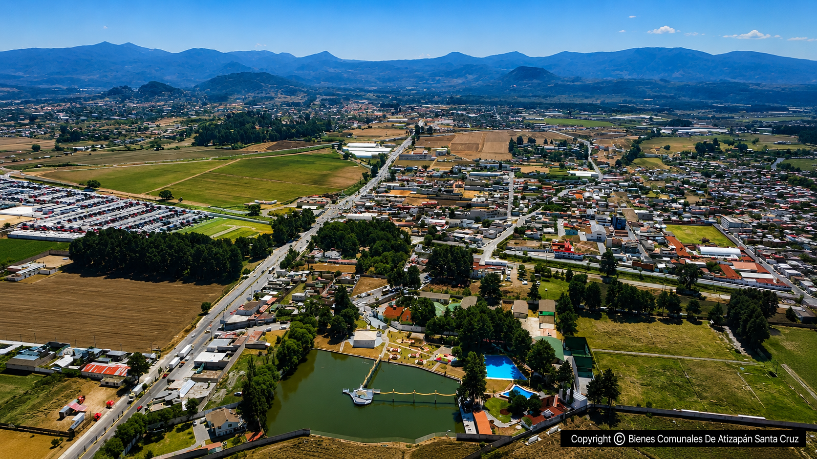 Vista Panorámica Oriente De Atizapán Santa Cruz